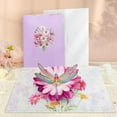thumbnail image 6 of Pop Up Cards, Dragonfly Gifts for Women, 3D Popup Colorful Dragonfly & Gerbera Daisy Greeting Cards for Her, Birthday Card for Mom, Wife, Sister, Grandma, Blank Notecard & Envelope, 6 of 8