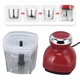 thumbnail image 3 of Picadora de Carne, Procesador de Carne Diseño Ergonómico Acero Inoxidable Abs Capacidad de 500ml Para Cocina Para Hogar Enchufe Europeo Blanco, 3 of 5