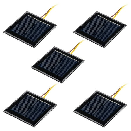 

TINYSOME 5Pcs Micro Mini Power Small Waterproof Solar Droplet Board Kit for DIY Solar Light Phone Charger Toy Flashlight
