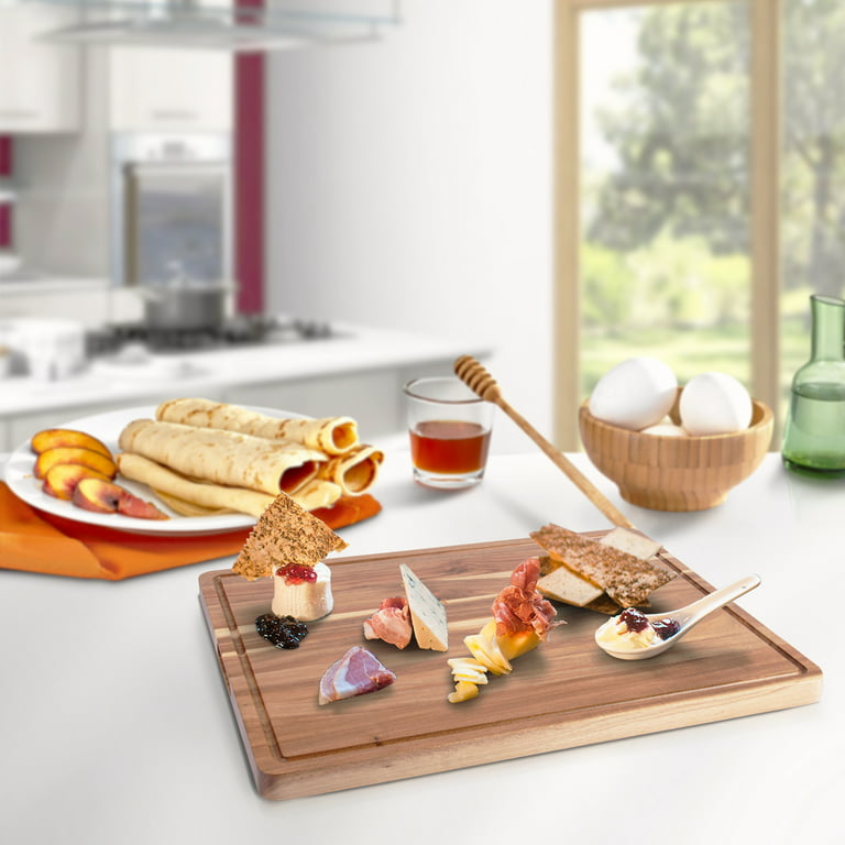 WhizMax Extra Large Wood Cutting Board for Kitchen 24 x 18 inch