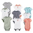 thumbnail image 2 of Carter's Baby Boys' 9-Pack Grow with Me Bodysuit Set, Multi, 3M-6M-9M, 2 of 3
