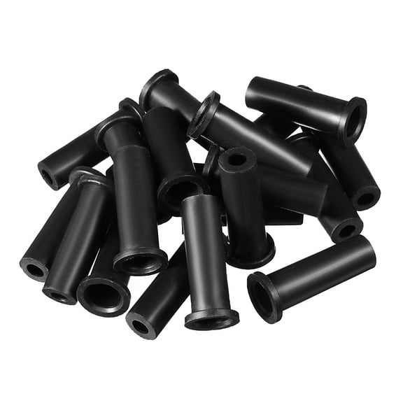 20pcs 10-6mm Strain Relief Cord Boot Protector 39mm for Power Tool Black
