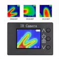 thumbnail image 2 of Cámara Termográfica Infrarroja con Pantalla LCD de 1,8 Pulgadas, Resolución IR de 160 X 128, Frecuencia de Actualización de 8 Hz, MLX90640 para Inspección de Viviendas., 2 of 5