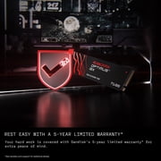 SANDISK Optimus GX 7100 1TB NVMe Internal Gaming SSD Solid State Drive - Gen4 PCIe, M.2 2280, Up to 7,250 MB/s