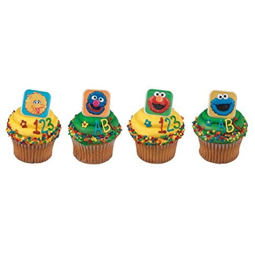 DecoPac Sesame Street Character Cupcake Rings - 24 ct - Walmart.com