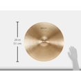 thumbnail image 3 of Sabian A2010 20" Artisan Light Ride Cymbal, 3 of 3