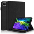 thumbnail image 1 of Tree of Life Embossed Case for ipad 11 Stand, Card Slots, Stylus Loop Black, 1 of 5