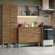 thumbnail image 2 of Madesa Gabinete de Cocina Integral Compacta 169 cm Emilly Rústico 10, 2 of 10