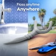 thumbnail image 5 of Oral-B Floss, Glide Ultra Deep Clean Floss Picks, Removes Food and Plaque, Cool Mint Flavor, 150 Floss Picks, 5 of 11