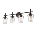thumbnail image 3 of Ashford 4 - Light Rubbed Bronze Dark Brown Wall Sconce, 3 of 8
