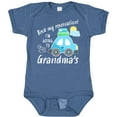 thumbnail image 3 of Inktastic Book My Reservation I'm Going to Grandma's Boys or Girls Baby Bodysuit, 3 of 5