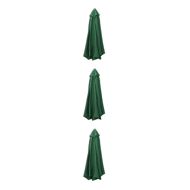 Wosthever Cubierta de toldo de sombrilla de tela Cubiertas de sombrilla de jardín 2 metros 6 Costilla Verde Type1 NO1