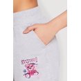 thumbnail image 5 of Womens French Terry Bear Graphic Shorts, 5 of 5