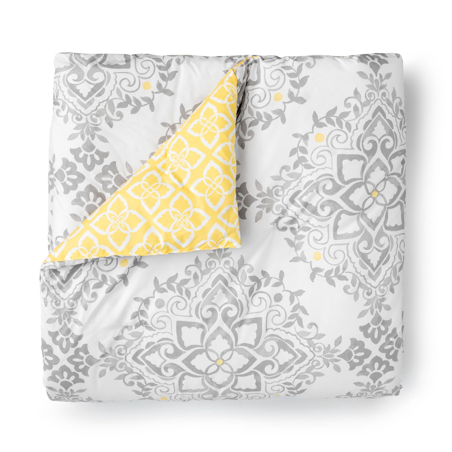 Martha Stewart Everyday 3 Piece Comforter Set - King, Watercolor Medallion