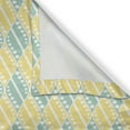 thumbnail image 4 of Ambesonne Abstract Window Valance, Pastel Geometric Dotted, 54" X 18", Mustard Almond Green, 4 of 5