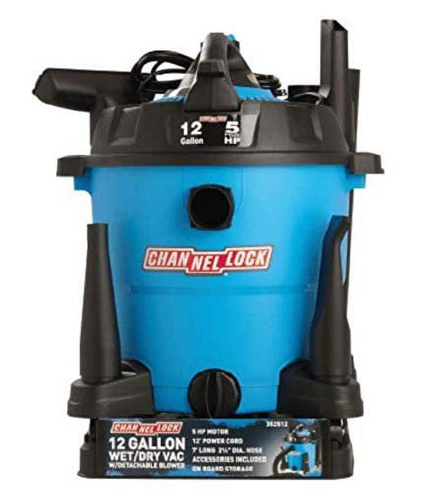 CHANNELLOCK Products - Wet/Dry Vacuum VBV1210.CL