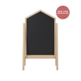 thumbnail image 3 of House of Happy Chalk/ White Board Easel, Natural, 3 of 8