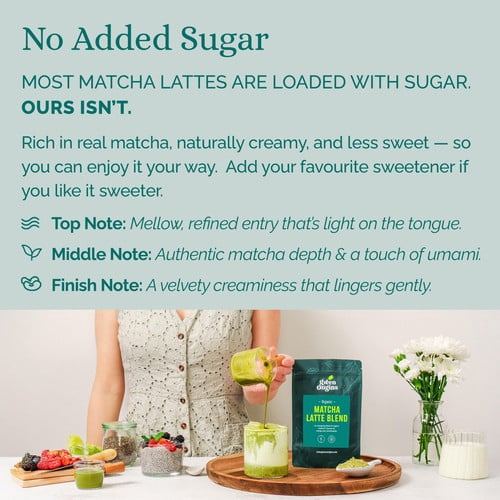 Green Origins Organic Super Japanese Matcha Latte Blend 100g, British Import (Pack of 2)