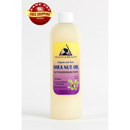 SHEA NUT OIL ORGANIC AFRICAN KARITE OIL CARRIER COLD PRESSED 100% PURE 36 OZ
