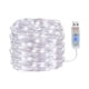 thumbnail image 5 of Naiovety USB LED Home Office Garden Impermeable Control remoto Temporizador Lámpara Cadena 20m 200LEDs Blanco Type8 NO8, 5 of 6