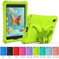 thumbnail image 6 of Allytechgroup iPad Mini 1 2 3 4 5 Case 7.9", Butterfly Design Kids Friendly Shockproof Kickstand EVA Shoulder Strap Bumper Lightweight Case for Apple iPad mini 1st 2nd 3rd 4th 5th Gen, Grassgreen, 6 of 8