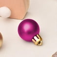 thumbnail image 3 of 99 bolas de árbol inastillables de decoración navideña, decoraciones de temporada para fiestas coloridas, 3 of 5