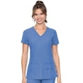 thumbnail image 4 of Med Couture 'Activate' Refined Top Scrub Top, 4 of 11