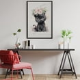 thumbnail image 5 of 1000 Piece Jigsaw Puzzles for Adults - Wood Puzzles - Watercolor Black Cat20" x 30"Portable Wooden Jigsaw Puzzle for Adults, 5 of 8