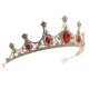 thumbnail image 1 of Beautifully Crafted Rhinestone Crown Designed For Girls Ideal For Weddings In Golden 1Pcs, 1 of 5