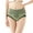 Green, variant on 12 Pack Women's Underwear Tummy Girdle Waist Lift Hips Crotch Triangle Palazzo Trousers Ladies Panties