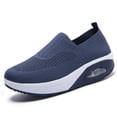 thumbnail image 4 of Orthopedic Shoes for Women Arch Support Sneakers Breathable Slip on Non Slip Server Shoes Knitted Mesh Stretch Comfortable 2026 Orthopedic Shoes, 4 of 5