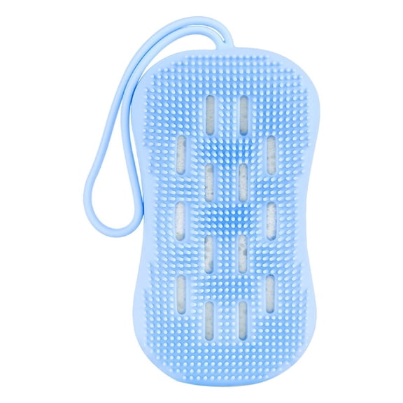 Xoxingysm Silicone Bath Brush,Soap Exfoliating Silicone Soap Pocket Body Exfoliator Scrubber Brush for Or Shower Body Scrubber for Bar Soap Bits