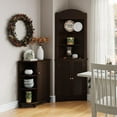 thumbnail image 3 of Ellsworth Floor Cabinet with Side Shelves, 3 of 9