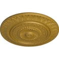 thumbnail image 3 of Ekena Millwork 26 5/8"OD x 2 1/4"P Christopher Ceiling Medallion, Hand-Painted Pharaohs Gold, 3 of 5