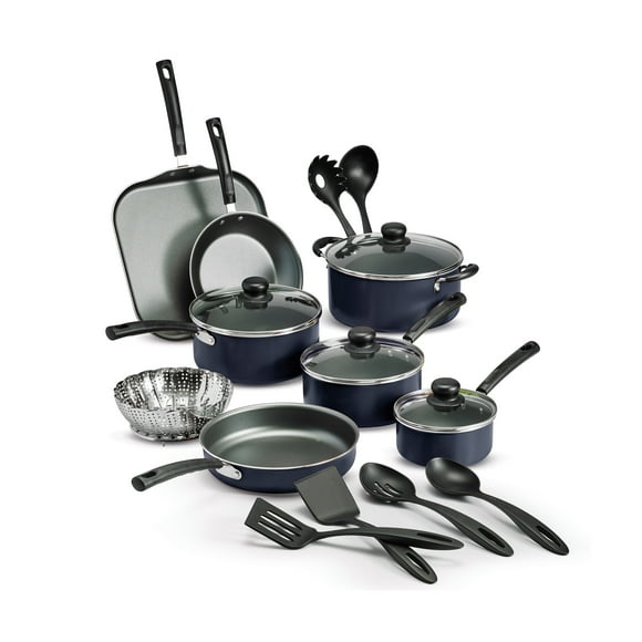 Batería de Cocina Primaware Azul Tramontina Dieciocho Piezas