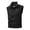 #02 Black 【Mix & Match: Choose Your Favorites】, variant on Men's Solid Color Sleeveless Vest Jacket Nylon Spandex Stand Up Collar Full Zip Cardigan With Multiple Pockets Lightweight Outerwear Casual Daily Travel | Zenithor,Gray XL