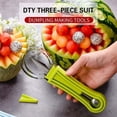 thumbnail image 1 of Melon Baller Scoop Melon Baller Scoop Set Multifunctional Stainless Steel Fruit Scooper Seed Remover Watermelon Cutter For Dig Pulp Separator Fruit Slicer, 1 of 8