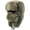 Army Green, variant on Winter Faux Fur Trapper Hat with Face Mask Full Coverage Earflap Windproof Cold Weather Warm Hat for Men Women Skiing Outdoor Daily Wear