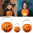 thumbnail image 6 of Halloween Pumpkin Candy Bucket - Portable Trick-or-Treat Bucket, Reusable Party Supplies for Kids & Decoration, 6 of 6