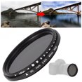 thumbnail image 1 of Filter Junestar ND Lens Filter Neutral Density ND2‑400 Adjustable for SLr Mirrorless Camera Lenses46mm, 1 of 7