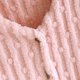 thumbnail image 4 of Pijama de manga larga para mujer, de invierno, grueso, liso, con botones, manga larga, cálido y terciopelo, para el hogar. Pijama de poliéster para mujer., 4 of 9