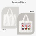 thumbnail image 2 of Yiaed Merry Christmas Gnome1 Print Fluffy Shoulder Bag Plush Bags Women Ladies Tote Bag Fluffy White Furry Purse Handbag for Autumn and Winter, 2 of 7