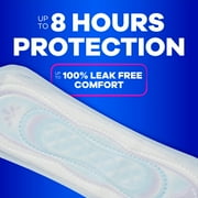 Always Ultra Thin Pads Without Wings, Size 2, Long Super Absorbency, 40 Count