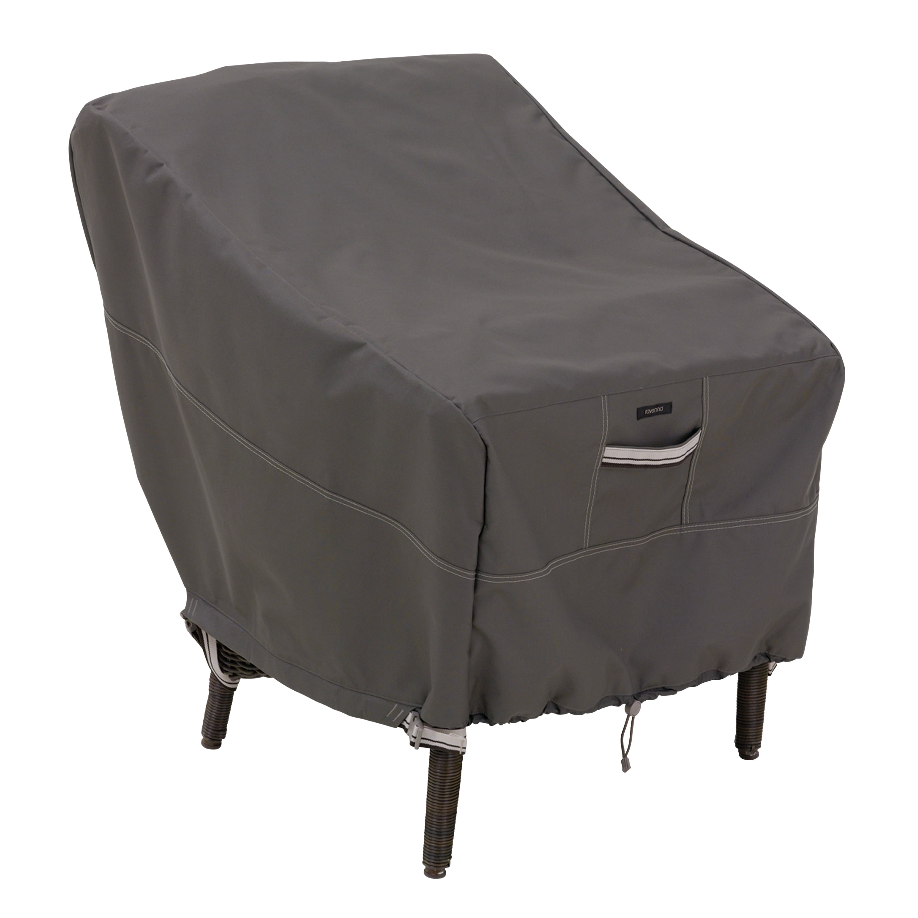 Classic Accessories Ravenna Standard Patio Chair Furniture Storage Cover 4-Pack Bundle
