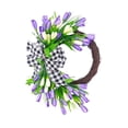 thumbnail image 1 of yuksok Spring Summer Wreath Artificial Flower Wreath for Festival Window Wall, 1 of 8