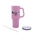 thumbnail image 3 of Vaso de viaje Disney Lilo & Stitch Angel de acero inoxidable de 1200 ml, 3 of 9