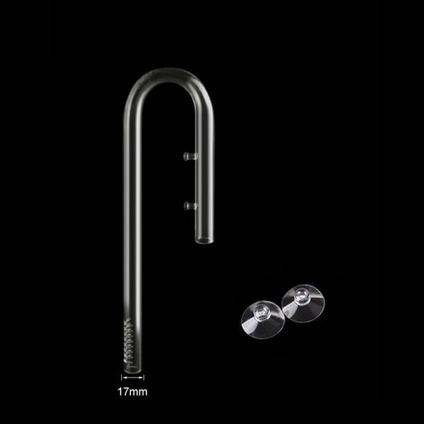 Labymos Glass Transparent Tube Inflow for Plants Aquarium Canister ...