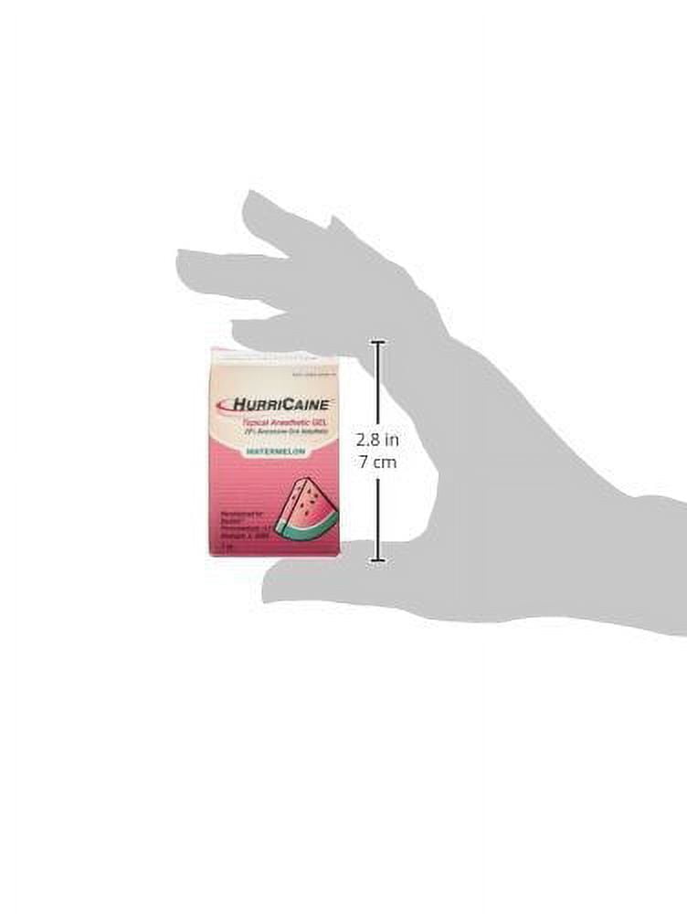 HurriCaine Topical Anesthetic Gel - Watermelon - 28.4g 1oz. (Each)