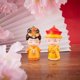 thumbnail image 2 of Chinese Emperor Empress Figurine PVC Queen Ornament Traditional Decoration Cake, 2 of 8