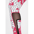 thumbnail image 3 of Rocketsports-1 Mesh Women's Leggings with Pockets - Stylish and Comfortable Moisture Wicking Leggings - Red - Large, 3 of 6